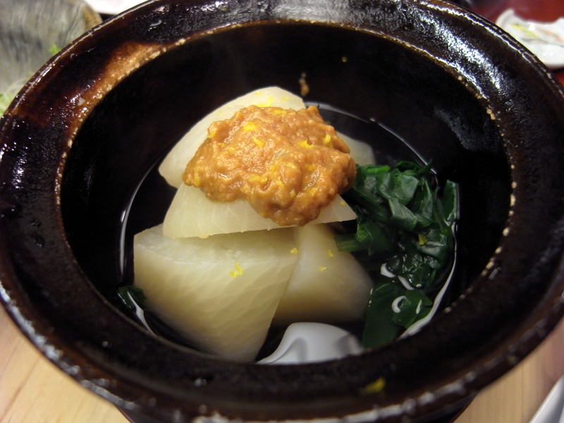 聖護院大根風呂吹き+-+京の馳走+はんなりや