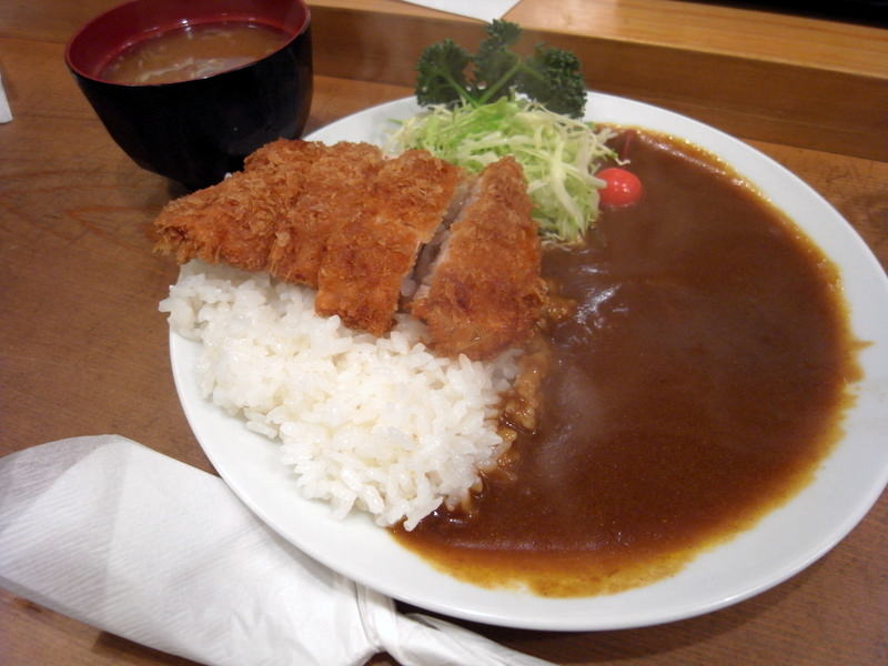 ロースカツカレー+-+河鹿+別館