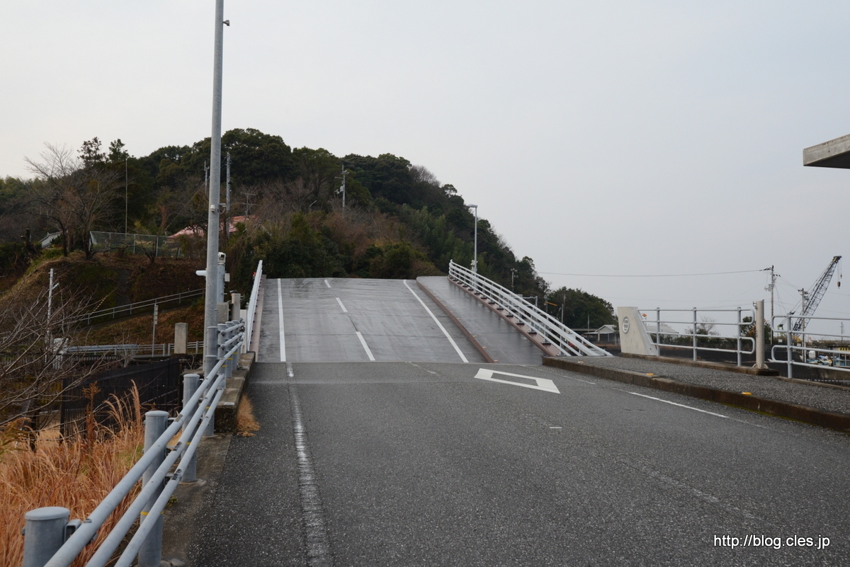 手結港の可動橋