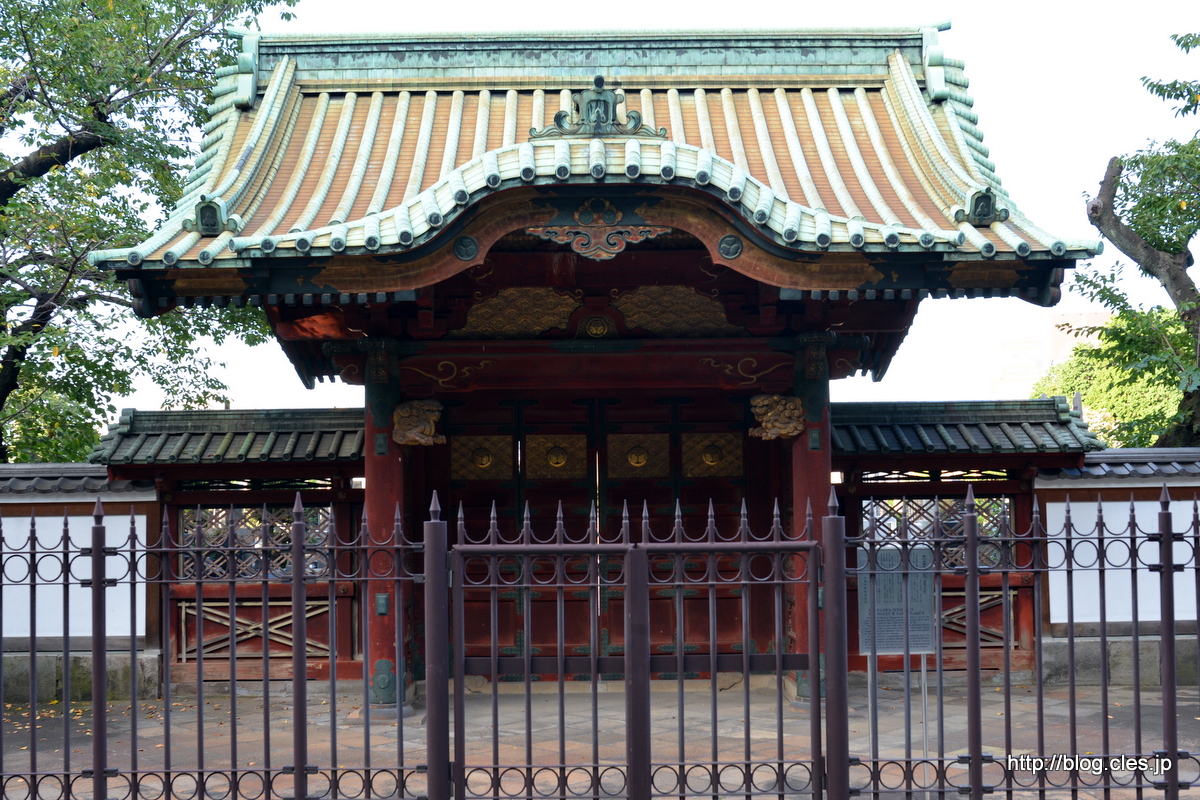厳有院霊廟勅額門+-+寛永寺と徳川家霊廟