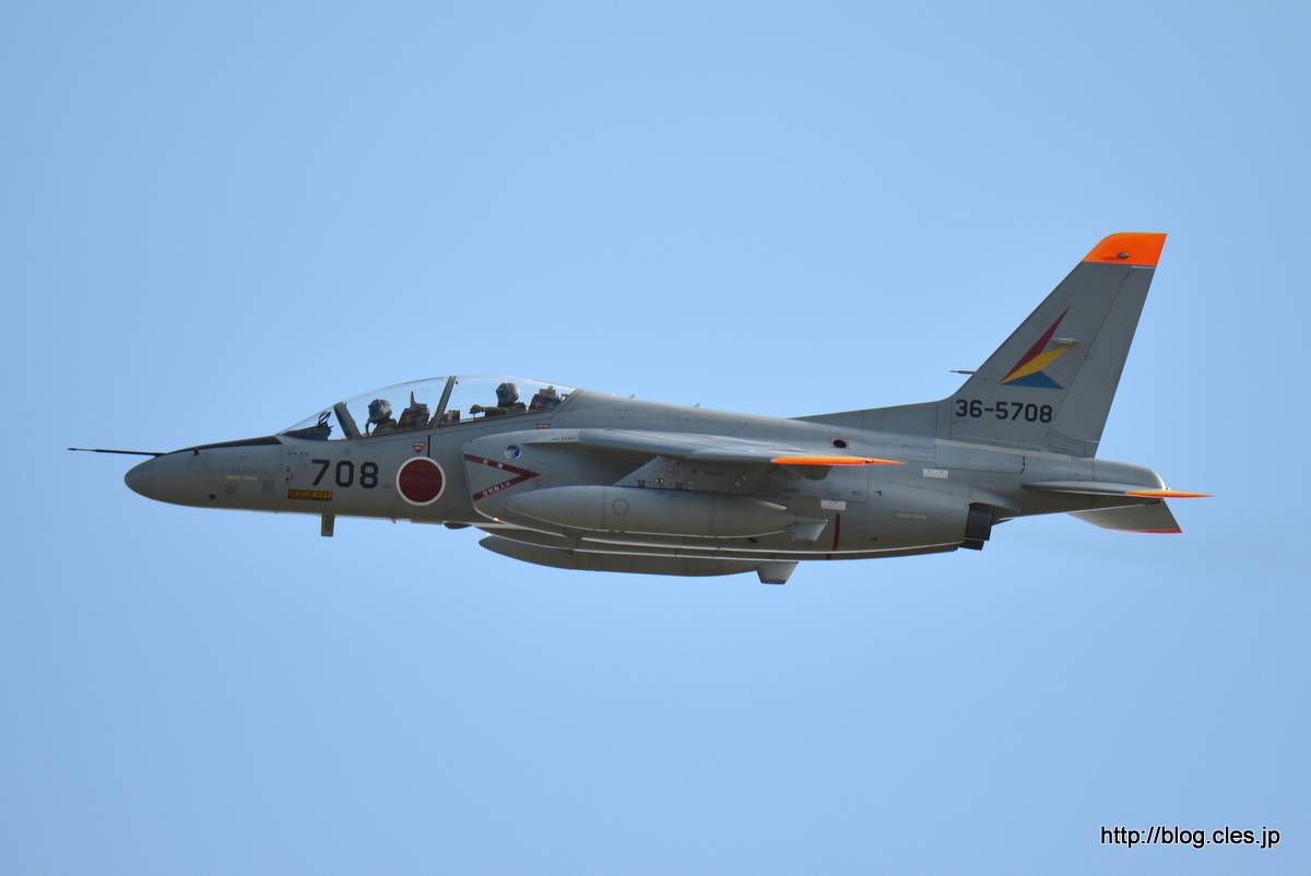ウェザーチェックフライト中の+T-4+-+入間航空祭+2014+に出撃（入場～WX+C&#039;k+FLT編）