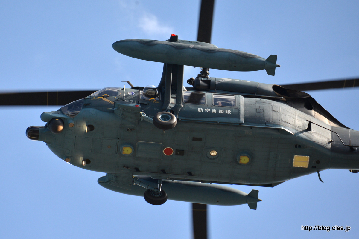 航空救難団+UH-60J（08-4571）+-+入間航空祭+2014+に出撃（飛行点検隊～第2輸送航空隊編）