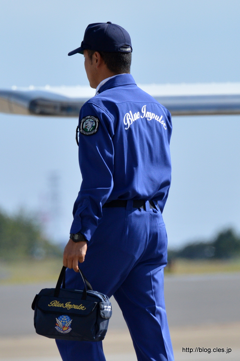 ドルフィンキーパー（整備員）+-+入間航空祭+2014+に出撃（ブルーインパルス編）