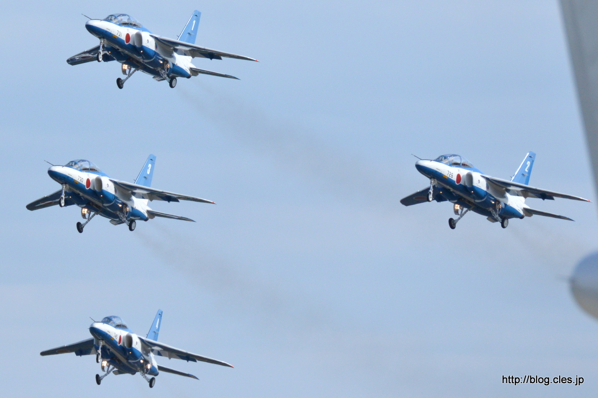 ダイヤモンドテイクオフ+-+入間航空祭+2014+に出撃（ブルーインパルス編）