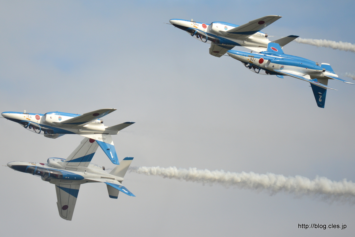 フォー・シップ・インバート+-+入間航空祭+2014+に出撃（ブルーインパルス編）