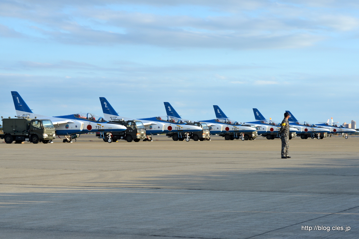 ブルーインパルスそろい踏み+-+入間航空祭+2014+に出撃（ブルーインパルス編）