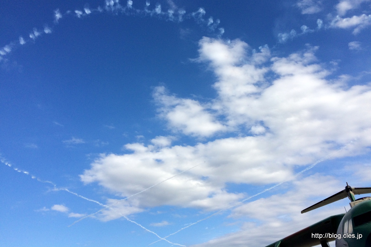 キューピッド+-+入間航空祭+2014+に出撃（ブルーインパルス編）