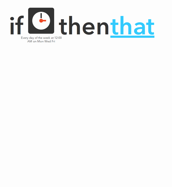 if Date & Time then that - IFTTT を使って Twitter アイコンを日替わりにする