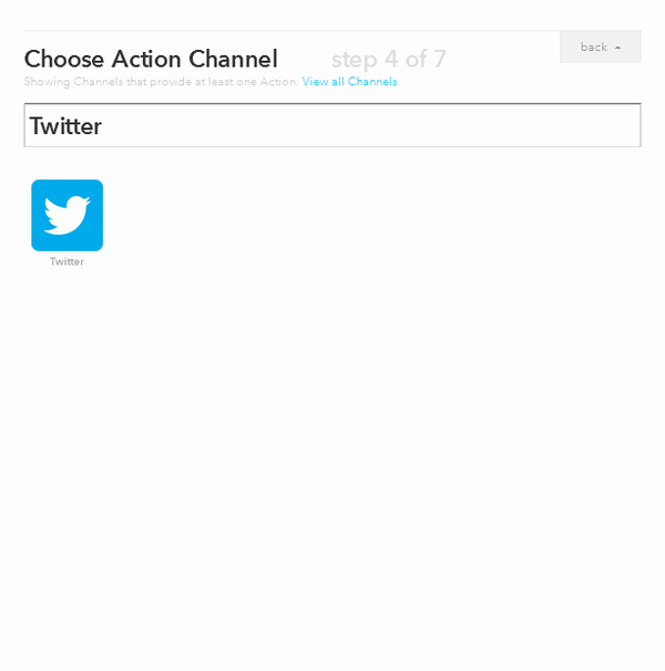 Choose Action Channel - IFTTT を使って Twitter アイコンを日替わりにする