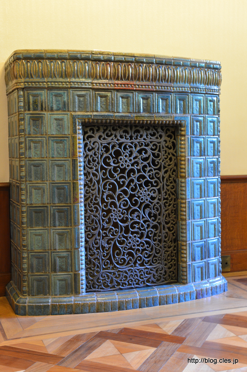 次女居室暖炉+-+駒場公園に建つ洋館（旧前田家本邸）