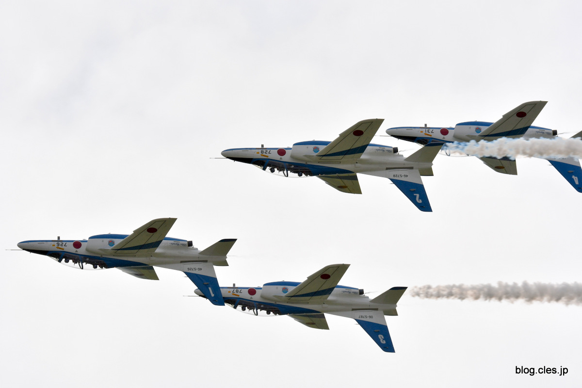 フォーシップインバート+-+松島基地+復興感謝イベント+2016（ブルーインパルス+展示飛行編）