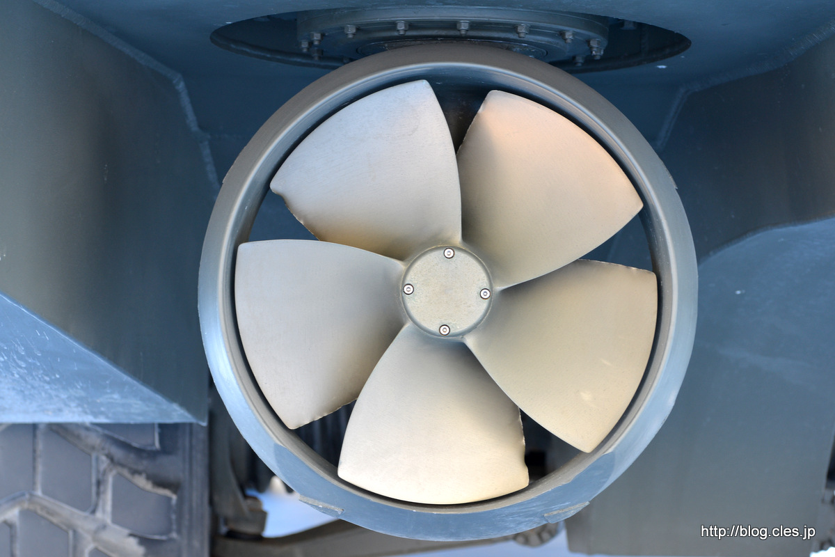 推進用スクリュー+-+15台しかない+94+式水際地雷施設装置（大洗「海の月間」2017）