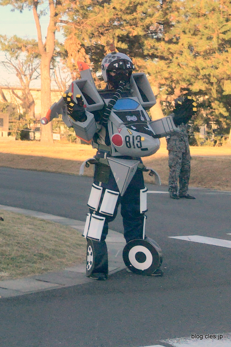 T-4+の着ぐるみ？+-+エアフェスタ浜松+2018+事前訓練公開にいってきた