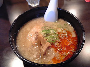 辛とんこつラーメン - らうめん　朝日堂