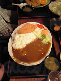カツカレー大盛 - たちばな