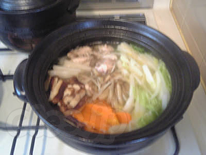 鍋 - ランチは鍋とおこげご飯？