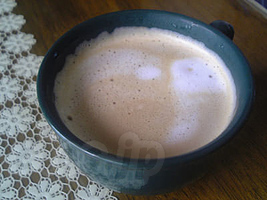 自作カフェラテ - エスプレッソマシーンのある生活