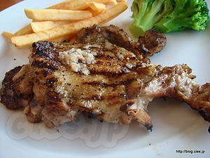 グリルドチキン - H.B.GRILL でアメリカンなランチを