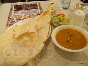 Ｃセット（チキンカレー） - シッダールタ