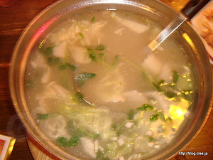 北京ダック（スープ） - 中国茶房８ 恵比寿店