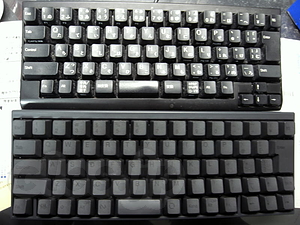 HHK Pro JPとLite2（JIS）の比較 - HHK Pro JPが届いた 