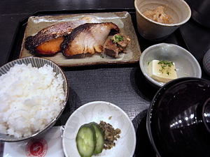 西京焼定食 - 馳走居酒屋 黒座暁樓