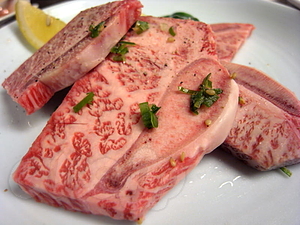骨付きカルビ - 新橋 徳壽で食事会！