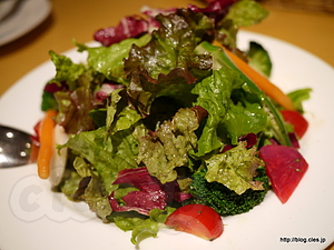 葉野菜も根菜もたっぷりサラダ - トラットリア・イタリア 日本橋店（ディナー編）