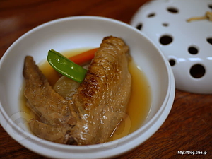 手羽煮 - 鳥料理 玉ひで・親子丼編