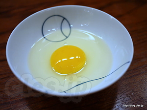 軍鶏卵 - 鳥料理 玉ひで・軍鶏鍋編