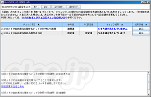 MyJVN - IPAがセキュリティ設定チェッカを公開