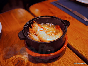 車エビのオリーブオイル煮 ガーリック風味 - <strike>日本橋 Stove (ディナー編)</strike>（閉店）