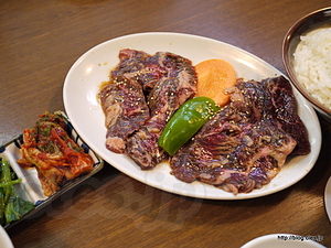 上ハラミ定食 - 深川 壱番亭