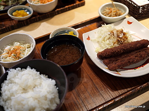 味噌串かつ御膳 - 福徳茶屋