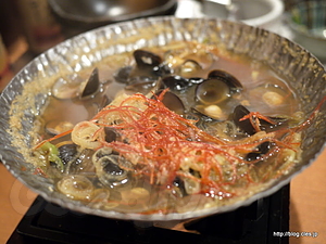 大和しじみのにんにく醤油 - 主水（ディナー編）