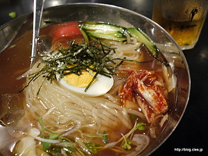 冷麺 - 西日暮里 ホルモン