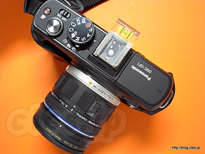 M.ZUIKO DIGITAL ED 9-18mm F4.0-5.6 w/ GF1（待機時） - M.ZUIKO DIGITAL ED 9-18mm F4.0-5.6が届いた