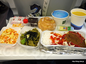 Finnairの機内食 - 帰路へ