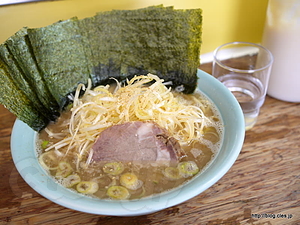 中ネギ固めノリ増し - まこと家