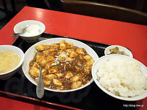 麻婆豆腐定食 - 創作中華 田園