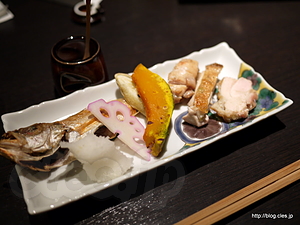 焼き物盛り合わせ - 能登輪島