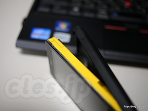ガラスが剥がれてきたHTC Aria - HTC Aria が壊れたかも？