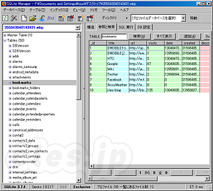 SQLite Manager - SQLite Manager