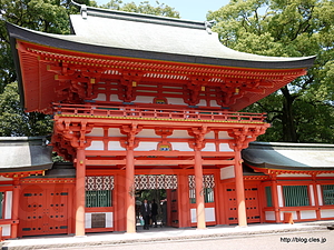氷川神社 楼門 - 25年前の思い出を探しにいってきた