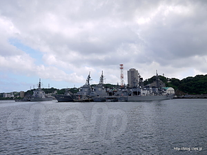自衛隊イージス艦 こんごう（173）、あたご（177）、きりしま（174） - 横須賀はイージス艦の巣だった