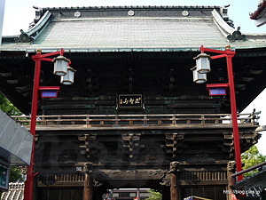 西新井大師 山門 - 西新井大師に立ち寄る