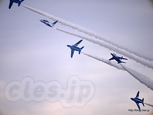 チェンジオーバーターン - 入間航空祭 2011 のブルーインパルス