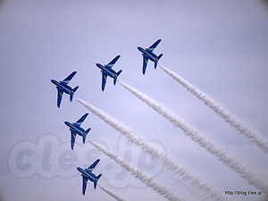 チェンジオーバーターン - 入間航空祭 2011 のブルーインパルス