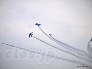 サンライズ - 入間航空祭 2011 のブルーインパルス