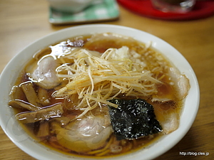 ネギバラチャーシュー（大） - みんみんラーメン